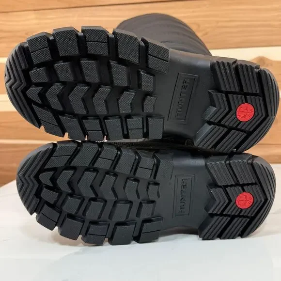 Hunter Puffer Tall Snow Boots Waterproof Insulated Winter Boots Women's Size 7 - Picture 6 of 11